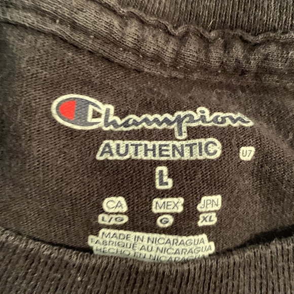 Authentic Vintage Champion Ls Size Large - Picture 6 of 6
